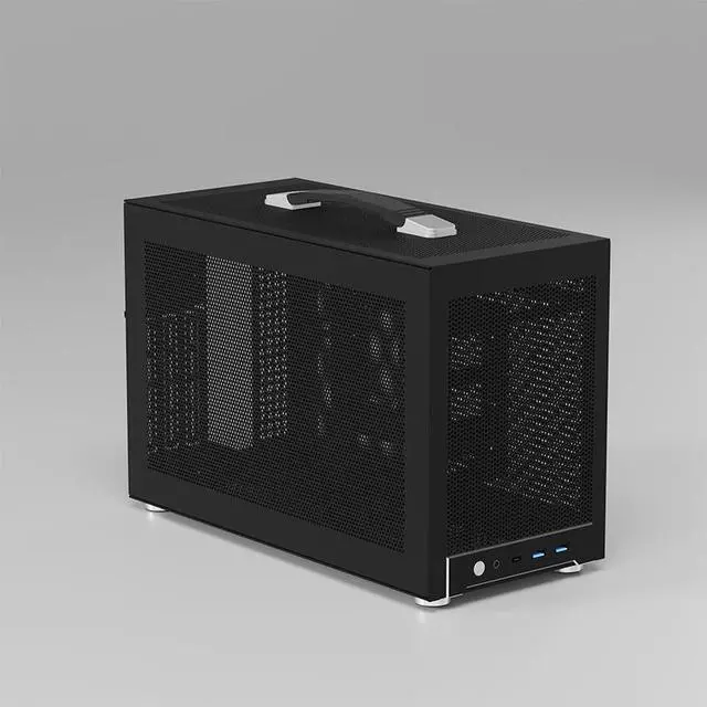 Main image of Gintol S500BKB Mini Computer Case pc case mini itx case BKB Desktop Host Portable Support SFX Power ATX Computer Case