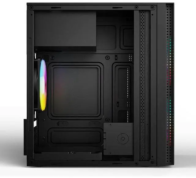 Alt view image 5 of 6 - M1 desktop computer matx case mini small-sized portable host case for home, business, and office computer cases