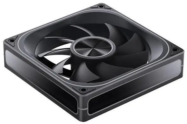 Alt view image 2 of 7 - ZA-120B ARGB version black 12CM case fans*1 pcs(four-sided thousand-layer mirror light effect/motherboard synchronized light effect/aluminum nameplate/PWM male and female connectors)