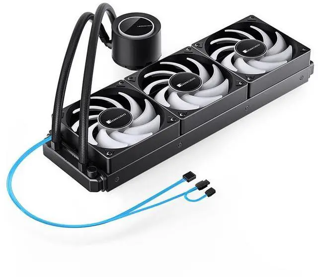 Alt view image 4 of 7 - TG-360 integrated water-cooled radiator black desktop computer game assembly computer host 360 water-cooled radiator (hidden type line management/5V shen guang synchronous ARGB/damping rotation namepl