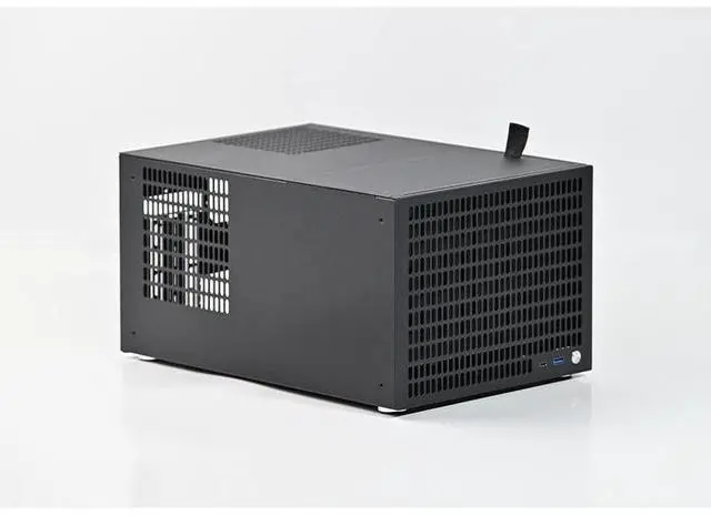 Alt view image 2 of 2 - B10 10 bay NAS Pc Computer case chassis supports ATX power supply, ATX motherboard, full height PCIe AIO storage service, computer chassis shell