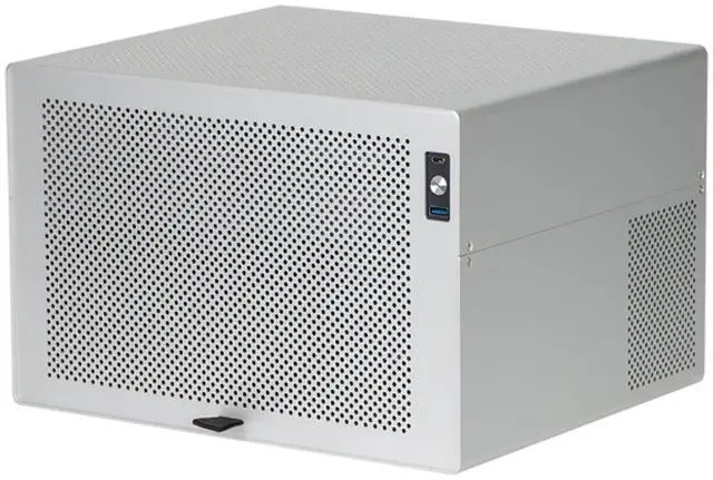 Main image of Aries 8-bay NAS Pc Case computer Case chassis with all aluminum alloy shell, ATX motherboard, SFX power supply, Feiniu black group network storage, server computer, NAS chassis