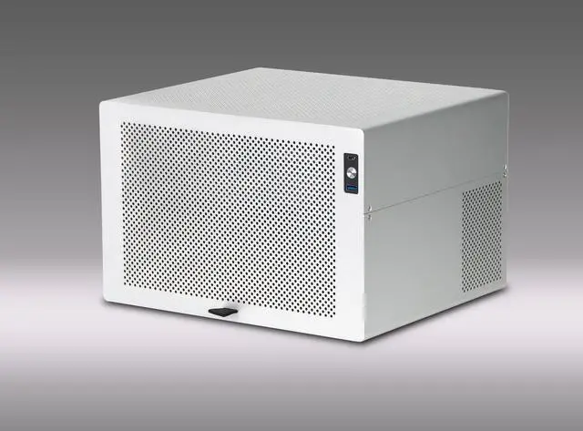 Alt view image 3 of 4 - Aries 8-bay NAS Pc Case computer Case chassis with all aluminum alloy shell, ATX motherboard, SFX power supply, Feiniu black group network storage, server computer, NAS chassis