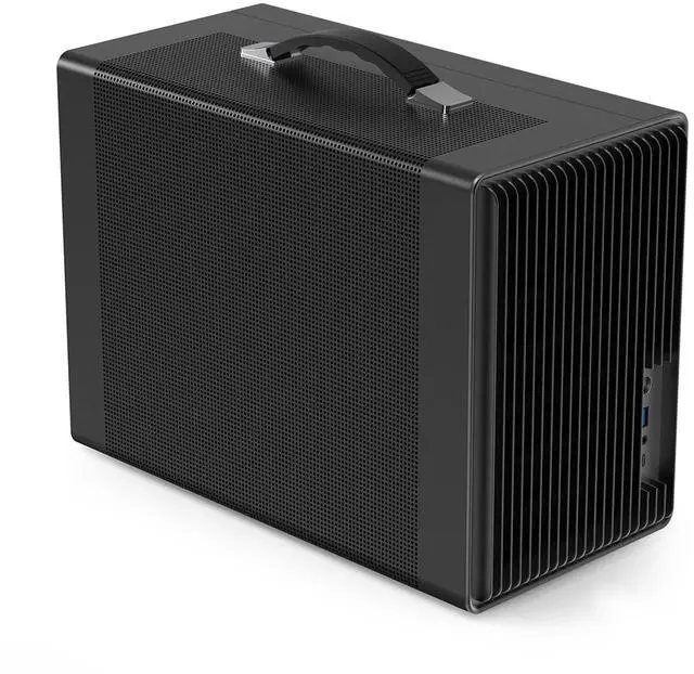 Main image of P40 Mesh Handheld Portable ITX/Micro ATX Computer Case Compact Gaming MINI PC Case