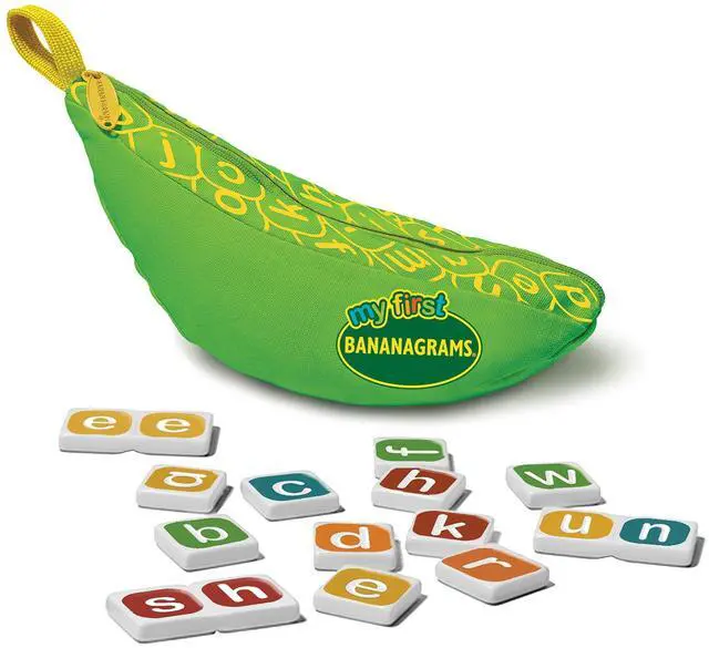Alt view image 8 of 14 - My First Bananagrams Multi Award Winning Kid's Spelling Game Board Game BNAMFB001