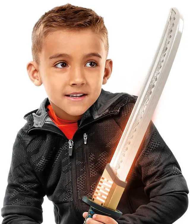 Alt view image 5 of 7 - Hasbro Snake Eyes: G.I. Joe Origins Ninja Strike Morning Light Electronic Sword for Kids Roleplay, Toys for Kids Ages 5 and Up