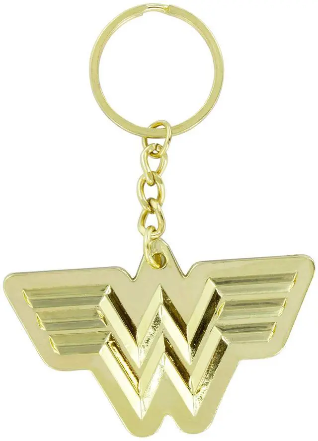Main image of Paladone DC Comics Wonder Woman 1984 Logo Gold Keyring, Multicoloured, Onesize