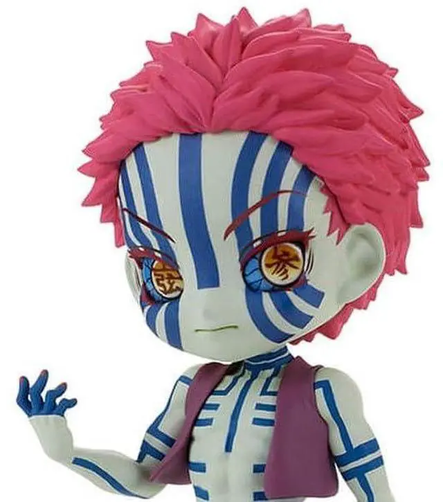 Alt view image 7 of 7 - Banpresto - Demon Slayer Kimetsu no Yaiba Q posket Akaza Version A Figure