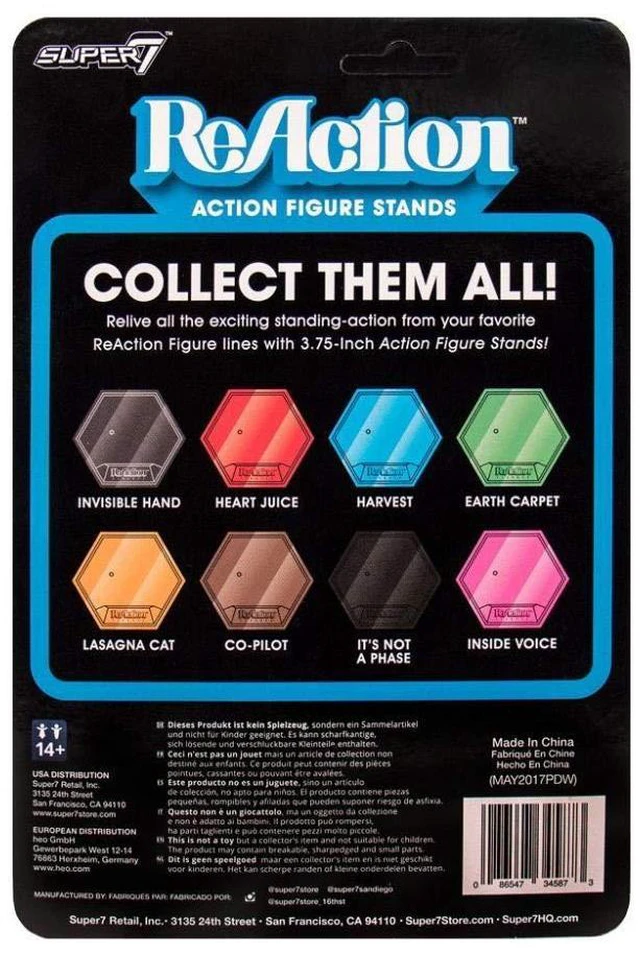 Alt view image 2 of 3 - SUPER7 Reaction Figure Stands Pack of 10