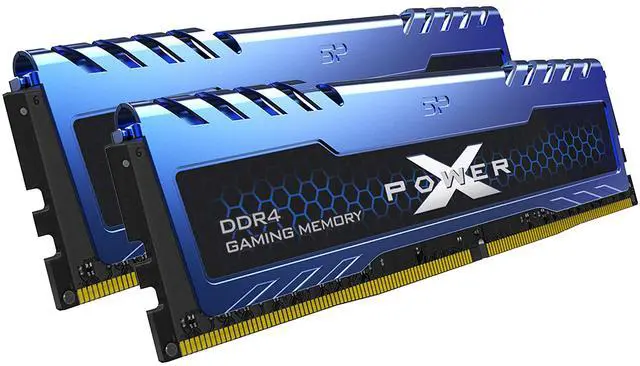 Main image of Silicon Power 32GB (2 x 16GB) DDR4 3200 (PC4 25600) 288-Pin XPOWER Turbine DDR4 DRAM Desktop Memory Model SP032GXLZU320FD