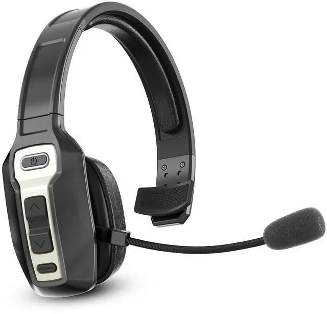 Main image of MYBAT PRO WorkFlow Bluetooth Headset With Noise Cancelling Microphone, Led Indicator & Mute Button Compatible With Most Wireless Devices, Work From Home/ Computer/ Laptop/ PC/ iPhone For Men Trucker