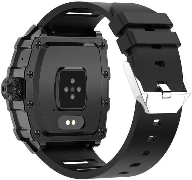 Alt view image 2 of 7 - Smart Watch, Fitness Tracker with Heart Rate Monitor, Blood Oxygen, Sleep Tracking, 1.76 Inch Touchscreen Smart watch for Android iOS Swimming Waterproof Pedometer Step Calories Tracker for Women Men