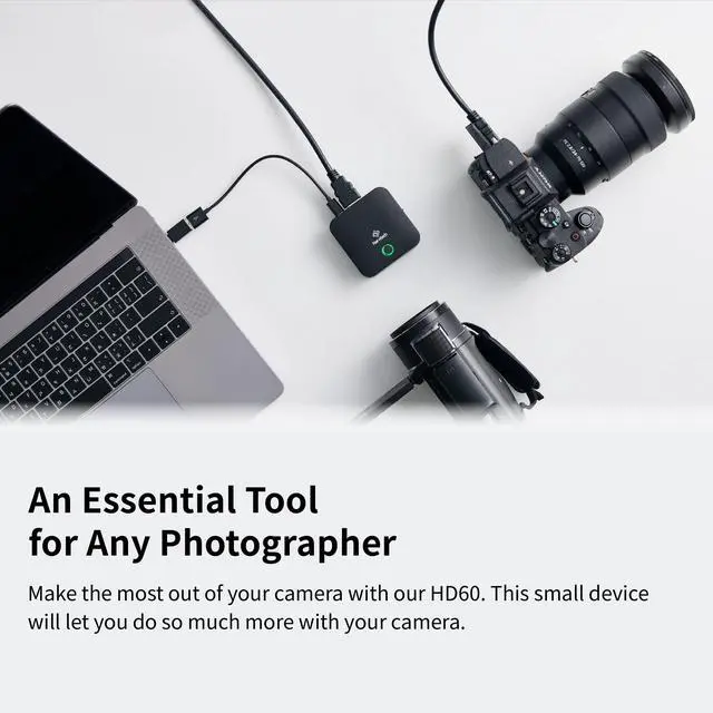 Alt view image 3 of 6 - Narvitech NS110, External Capture Card. HD60 Pro, Stream and Record in 1080P60 with ultra-low latency on PS5, PS4, Xbox Series X/S, in OBS and more, on PC and Mac. Supports PC-Free SD card recording.