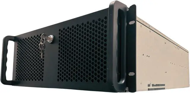 Main image of RACKOWL 4U Rackmount Server Case Chassis, 15*HDD Bays for Data Storage, E-ATX/ CEB/ EEB/ ATX Mobo, Fan: Front 3*120mm, Mid 3*120mm, Rear 2*80mm, Front Panel Lock, Size:16.8*7.0*25.0"