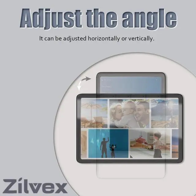 Alt view image 4 of 7 - ZILVEX Wall-Mounted Magnetic Wireless Charging Dock with Protective Case and stand for Samsung Galaxy Tab A8