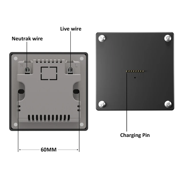 Alt view image 6 of 7 - Zilvex Samsung Galaxy Tab S11 11Inch Wall Mount Charger AC Magnetic Wireless Dock for Smart Home Control
