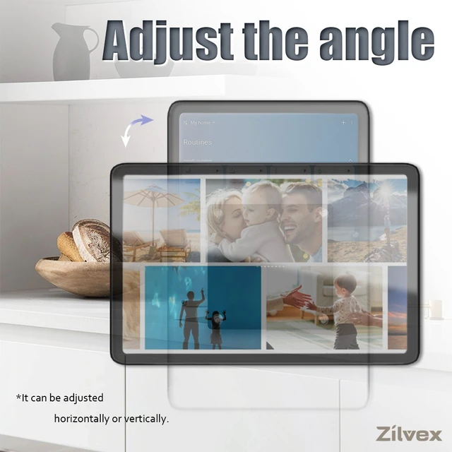 Alt view image 3 of 7 - ZILVEX Wall-Mounted Magnetic Wireless Charging Dock with Protective Case Seamless Integration for Samsung Galaxy tab S11 Ultra 14.6in
