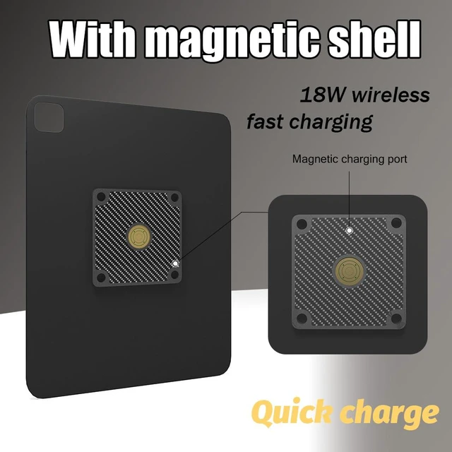 Alt view image 6 of 7 - Zilvex Xiaomi Pad 6Max 14Inch Wall Mounted Magnetic Charging Dock AC Tablet Holder for Hotel and Business