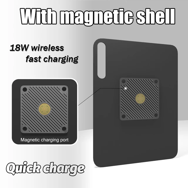 Alt view image 6 of 7 - Zilvex Redmi K Pad 8.8Inch Wall Mount Charger AC Magnetic Wireless Dock for Smart Home Control