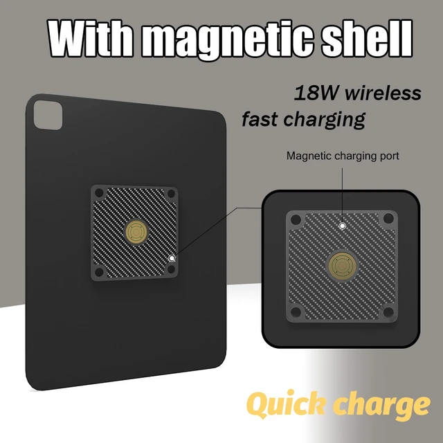 Alt view image 6 of 7 - Zilvex Xiaomi pad 5/5Pro 11 Inch Commercial Wall Charging Dock, AC Magnetic Mount for Restaurant Ordering, POS and Smart Home