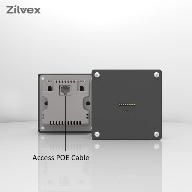 Alt view image 4 of 7 - Zilvex Xiaomi Pad 6/6Pro 11 Inch PoE Wall Mount Charger, Magnetic Tablet Charging Dock with Ethernet Power and 86x86 Mounting