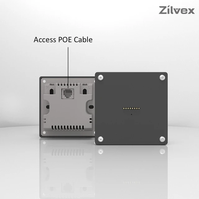 Alt view image 3 of 7 - Zilvex Xiaomi Pad 6Max 14Inch 86x86 PoE Wall Charging Dock, Magnetic Tablet Holder with Integrated Ethernet Power