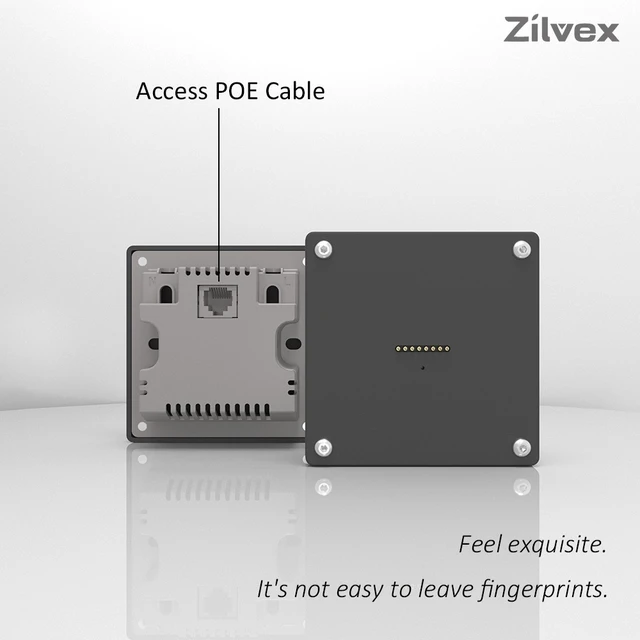 Alt view image 7 of 7 - Zilvex Redmi Pad Pro 12.1 Inch Smart Home PoE Wall Mount, Magnetic Charging Dock with Ethernet Power Supply