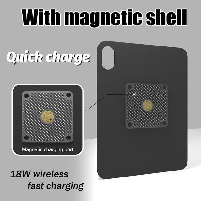 Alt view image 5 of 6 - Zilvex Redmi Pad 2 Pro 12.1Inch 86x86 PoE Wall Charging Dock, Magnetic Tablet Holder with Integrated Ethernet Power