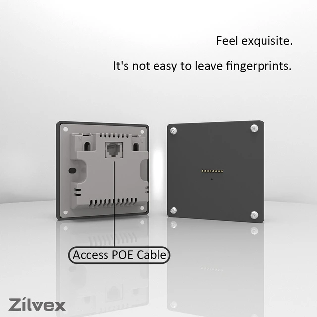 Alt view image 7 of 7 - Zilvex Samsung Galaxy Tab S9 Ultra 14.6 Inch PoE Wall Mount Charger, Magnetic Tablet Dock with Ethernet Power