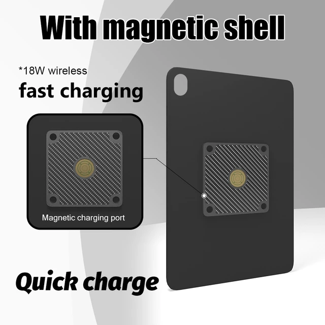 Alt view image 6 of 7 - Zilvex Samsung Galaxy Tab A11 Plus 11 Inch Smart Home PoE Wall Mount, Magnetic Charging Dock with Ethernet Power