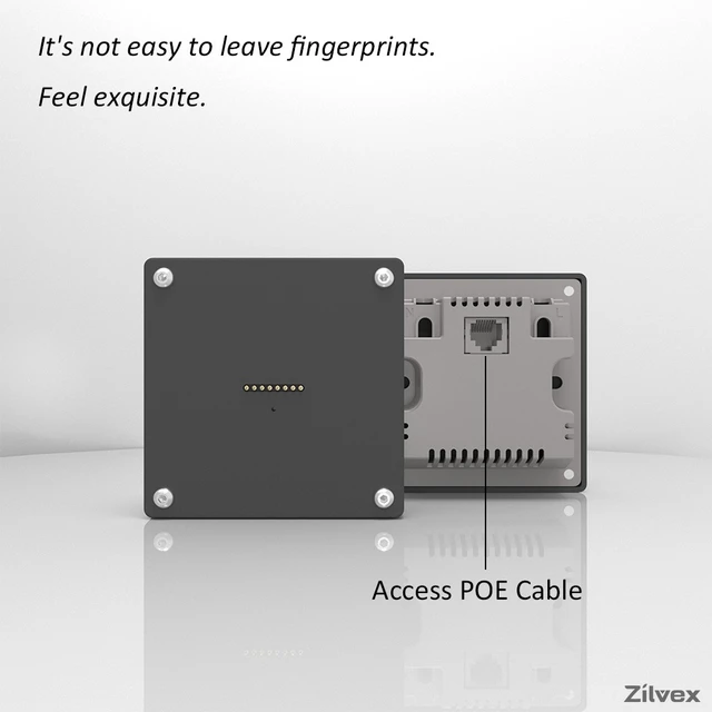 Alt view image 7 of 7 - Zilvex Samsung Galaxy Tab A11 Plus 11 Inch Smart Home PoE Wall Mount, Magnetic Charging Dock with Ethernet Power