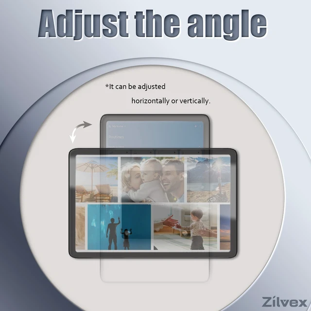 Alt view image 3 of 7 - Zilvex Samsung Galaxy Tab S10 FE 10.9Inch PoE Magnetic Wall Charging Dock, In-Wall Tablet Mount with Hidden Wiring
