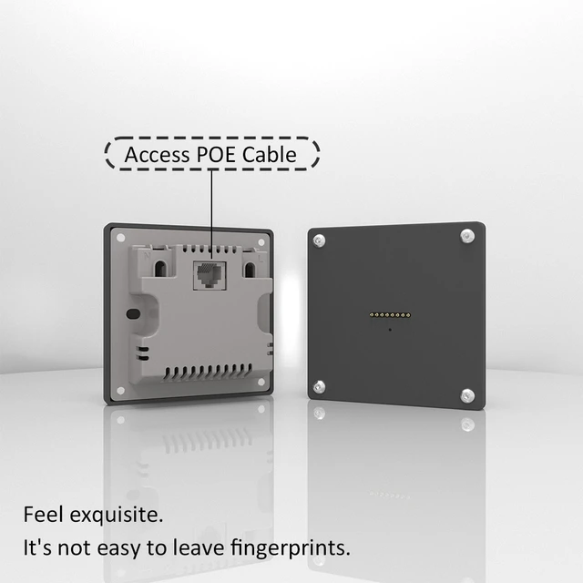 Alt view image 7 of 7 - Zilvex Samsung Galaxy Tab S11 11 Inch Commercial PoE Wall Mount with Charging, Magnetic Dock for Restaurant POS