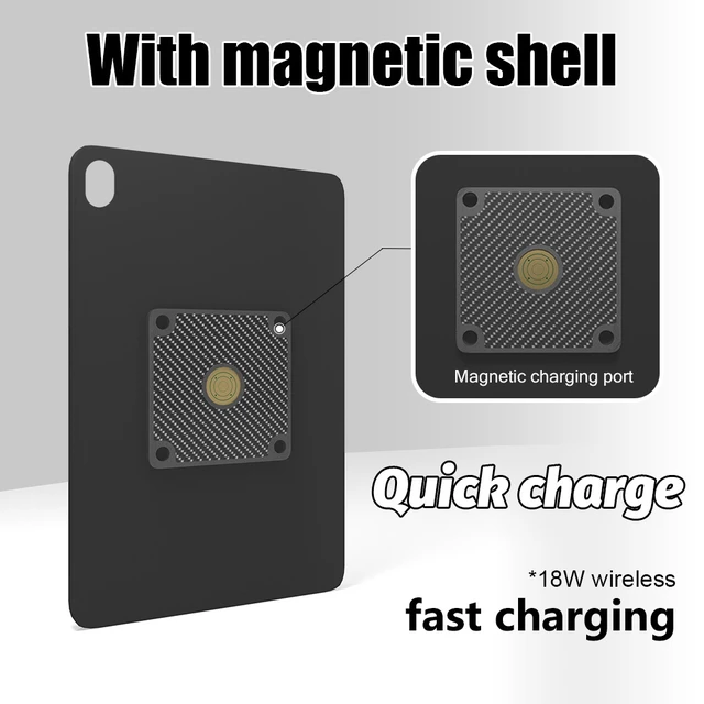 Alt view image 6 of 7 - Zilvex Samsung Galaxy Tab S11 11 Inch Commercial PoE Wall Mount with Charging, Magnetic Dock for Restaurant POS