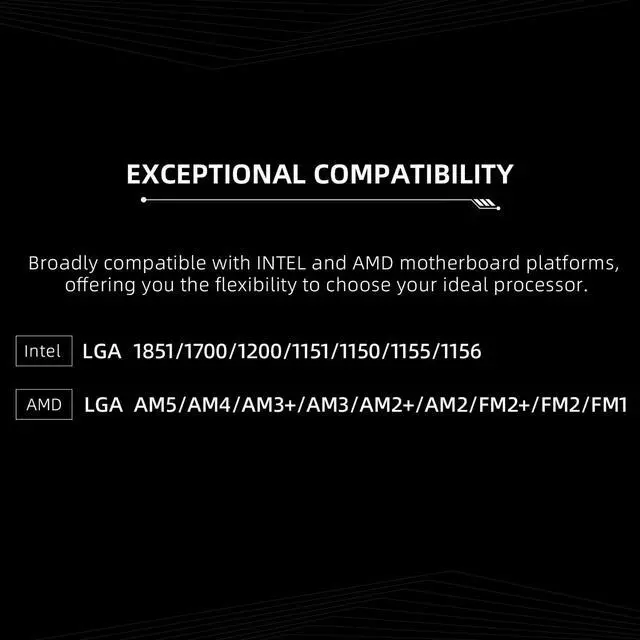 Alt view image 6 of 6 - TCOMAS LE100 Black 360 ARGB Liquid CPU Cooler  Sleek AIO Cooling Solution with Dynamic ARGB Pump Head & Fans, Supports Intel LGA 1851/1700 & AMD AM5/AM4