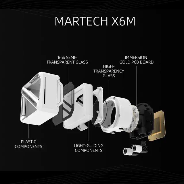 Alt view image 4 of 7 - TCOMAS LE200 White 360 ARGB Liquid CPU Cooler  Signature Square ARGB Pump Design, Vibrant Lighting Effects, Supports Intel LGA 1851/1700 & AMD AM5/AM4