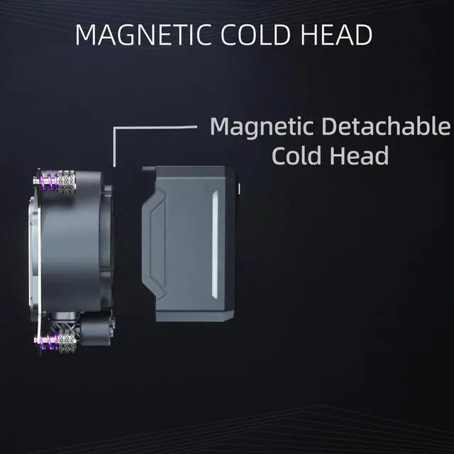 Alt view image 5 of 7 - TCOMAS LE200 White 360 ARGB Liquid CPU Cooler  Signature Square ARGB Pump Design, Vibrant Lighting Effects, Supports Intel LGA 1851/1700 & AMD AM5/AM4