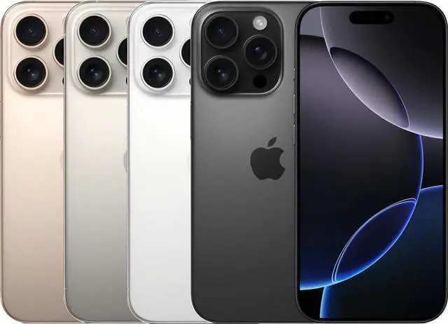 Alt view image 3 of 7 - Apple iPhone 16 Pro - 512GB - Black Titanium - Fully Unlocked - Good (Grade B)