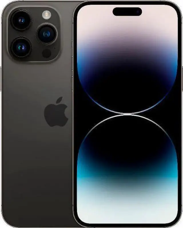 Main image of Apple iPhone 14 Pro - 512GB - Space Black - Fully Unlocked - Acceptable (Grade C)