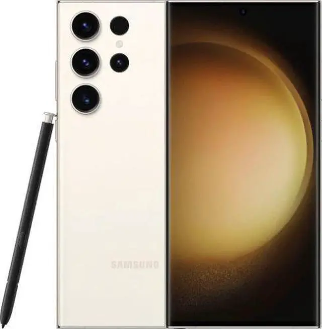 Main image of Samsung Galaxy S23 Ultra - 512GB - Cream - Single Sim - 12GB RAM - Fully Unlocked - Premium