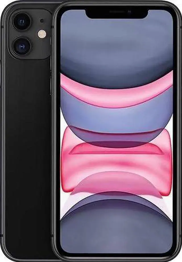 Main image of Apple iPhone 11 - 128GB - Black - Fully Unlocked - Excellent (Grade A)