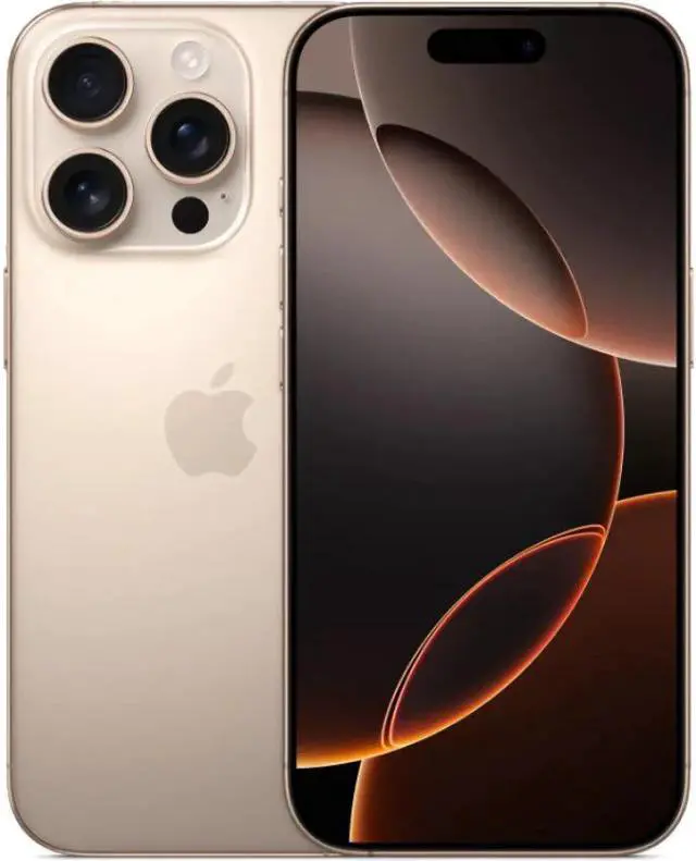 Main image of Apple iPhone 16 Pro Max - 512GB - Desert Titanium - Fully Unlocked - Excellent (Grade A)