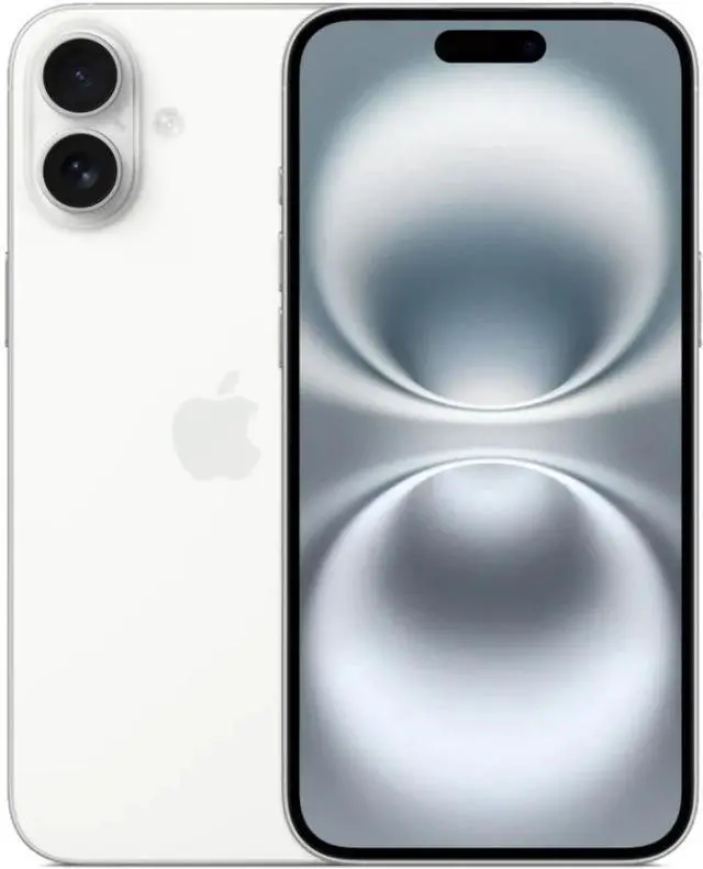 Main image of Apple iPhone 16 Plus - 256GB - White - Fully Unlocked - Excellent (Grade A)
