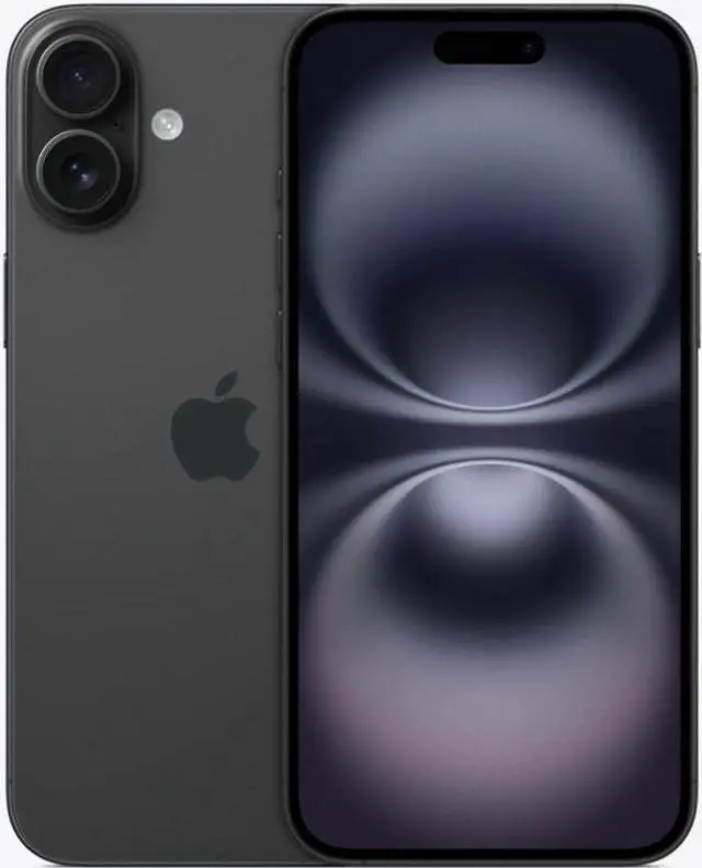 Alt view image 2 of 5 - Apple iPhone 16 Plus - 128GB - Black - Fully Unlocked - Good (Grade B)