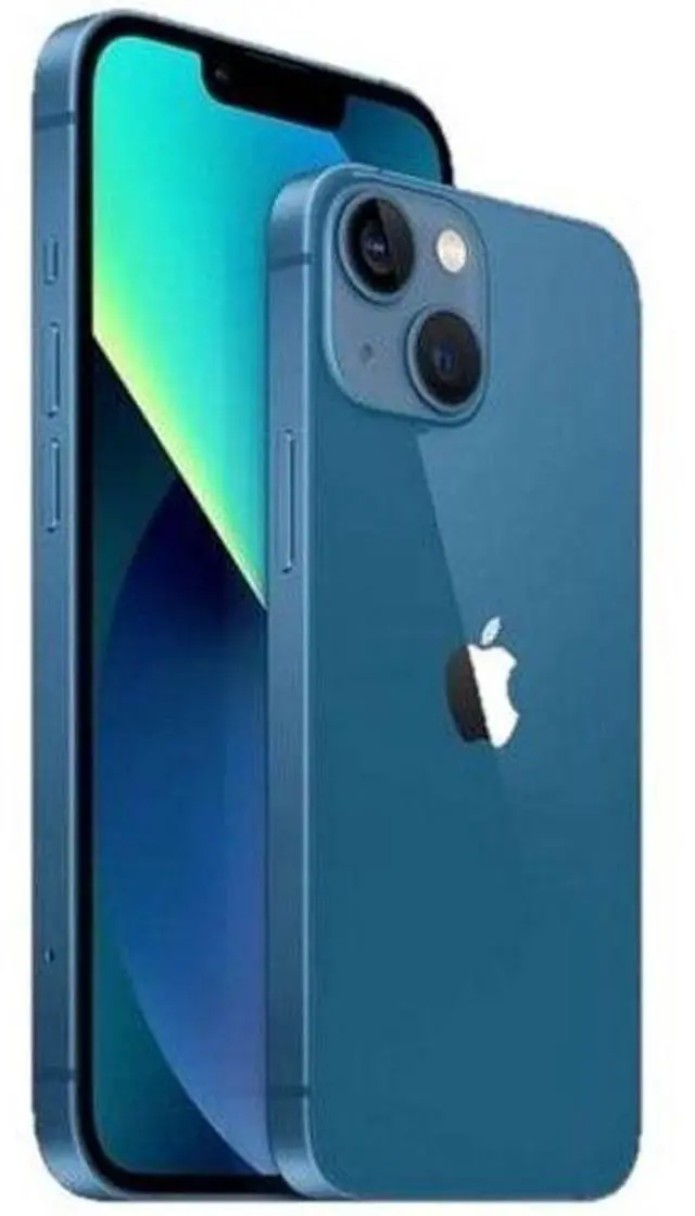 Alt view image 5 of 5 - Apple iPhone 13 mini - 128GB - Blue - Fully Unlocked - Grade A