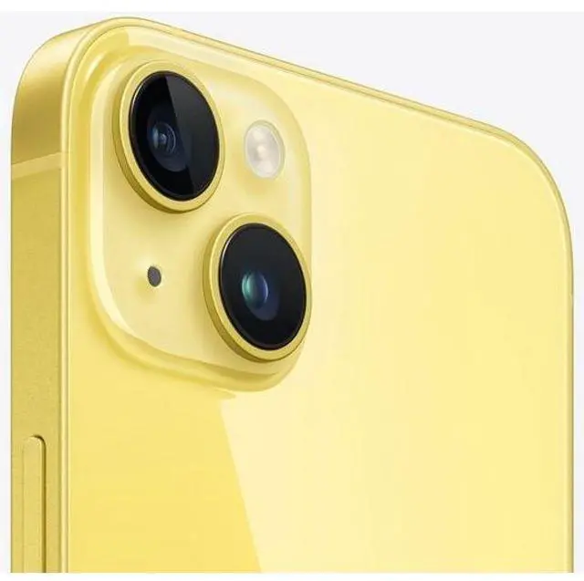 Alt view image 4 of 5 - Apple iPhone 14 - 256GB - Yellow - Fully Unlocked - Excellent (Grade A)