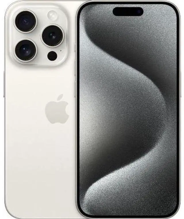 Main image of Apple iPhone 15 Pro - 512GB - White Titanium - Verizon Locked - Excellent (Grade A)