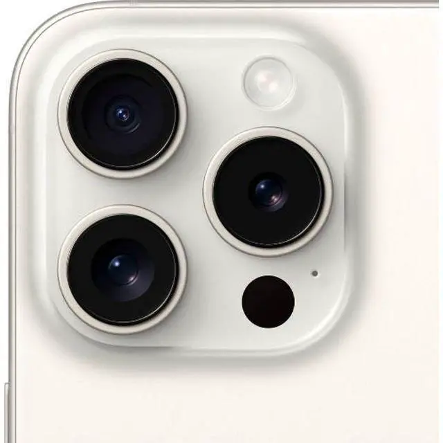 Alt view image 5 of 5 - Apple iPhone 15 Pro - 512GB - White Titanium - Verizon Locked - Excellent (Grade A)