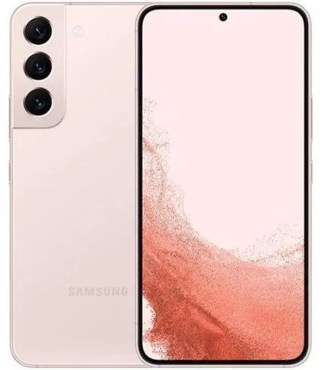 Main image of Samsung Galaxy S22 (5G) - 256GB - Pink - Single Sim - GSM Unlocked - Good (Grade B)
