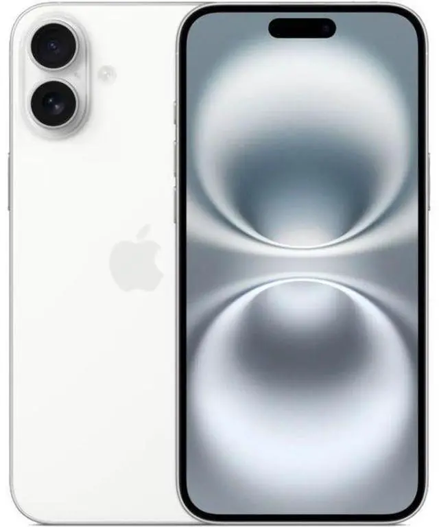 Main image of Apple iPhone 16 Plus - 256GB - White - Verizon Locked - Good (Grade B)